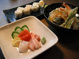 nanaimo sashimi lunch special